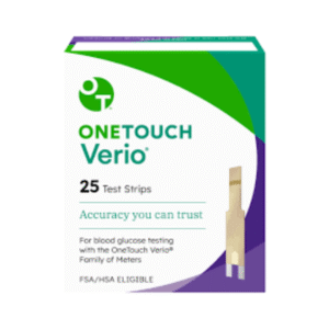 OneTouch Verio 25ct test strips