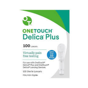 OneTouch Delica 33G 100ct Lanc