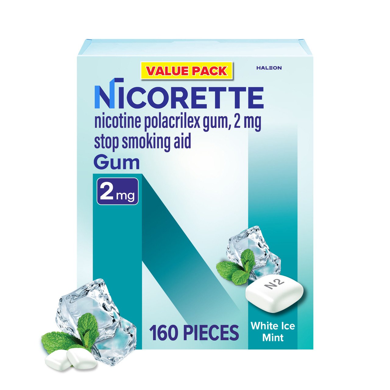 Nicorette Gum 160ct-170ct