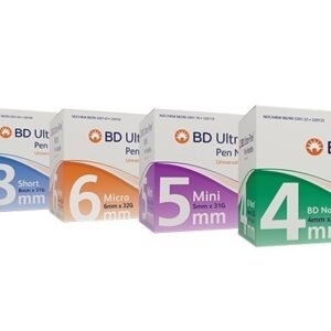 BD Pen Needles - 4mm, 5mm, 6mm, 8mm, 12.7mm